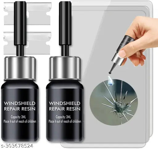 Car Windshield Crack Repair Kit